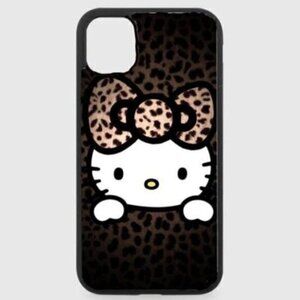 HELLO kitty Leopard Phone case